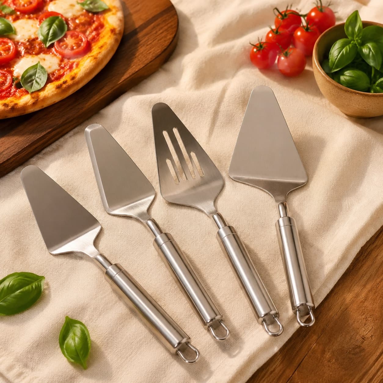 Slice Server Set of 4